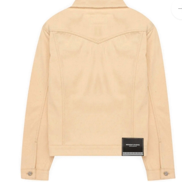 HOLLYWOOD DENIM JACKET - SAND - Picture 2 of 7